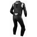 Argon 2 Motorbike Suit Black White back