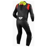 Argon 2 Motorbike Suit Black Yellow back