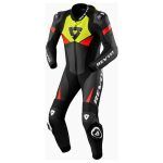 Argon 2 Motorbike Suit Black Yellow front