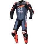 Custom GP Plus v4 Racing Suit navy red black front