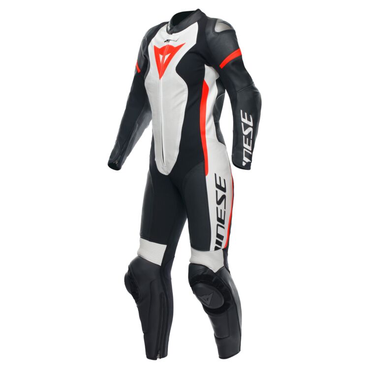 Grobnik Motorbike Race Suit Black White Red front