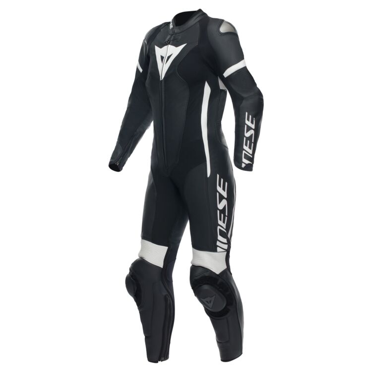 Grobnik Motorbike Race Suit Black White front