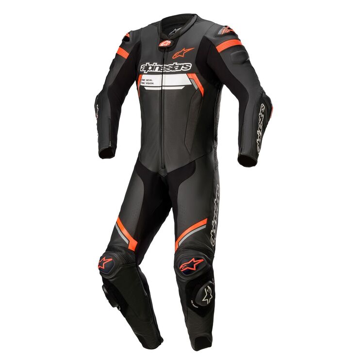 Missile V2 Ignition Motorcycle Race Suit black red front