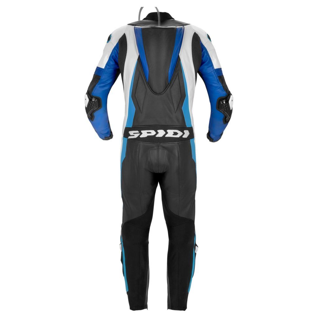 Sport Warrior Pro Race Suit White Blue back