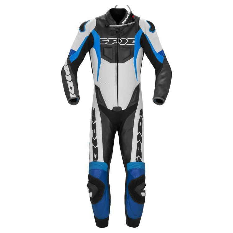 Sport Warrior Pro Race Suit White Blue front