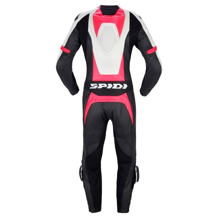 Track Pro Motorbike Race Suit Black Pink back