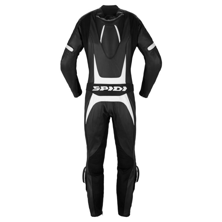 Track Pro Motorbike Race Suit Black White back