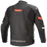 Faster Airflow V2 motorcycle jacket black red back