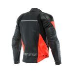 Racing 4 Motorbike Jacket black red back