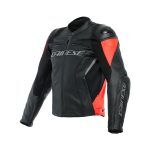 Racing 4 Motorbike Jacket black red front