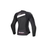 Stella T-GP Plus R V4 Motorbike Jacket black white back