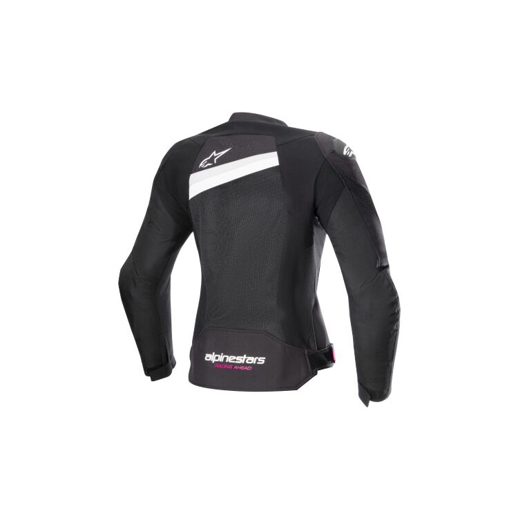 Stella T-GP Plus R V4 Motorbike Jacket black white back