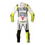 Yamaha Petronas VR 46 Moto Gp Suit White Black Yellow Back